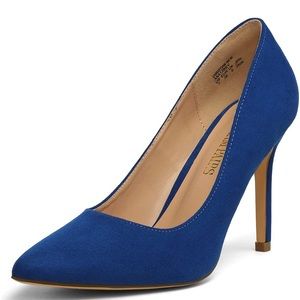 NWOT! Royal blue heels